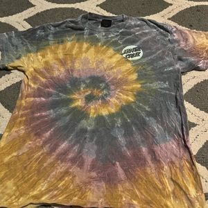 Santa curz tye dye tee
